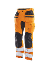 Jobman Arbeitshose HiVis 2240 Stretch Orange/Schwarz - bei KOX online bestellen | XXJB2240O