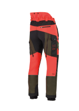PSS Schnittschutzhose X-treme Breeze Neonrot/Grn Gre 102 schlank und gro - bei KOX online bestellen | XX71230-102