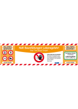 Absperrbanner fr Forstwege in Baden-Wrttemberg - bei KOX online bestellen | XX9733-BW