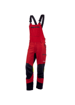 KOX Schnittschutz Latzhose Duro 3.0 Rot/Gelb - bei KOX online bestellen | XX71116