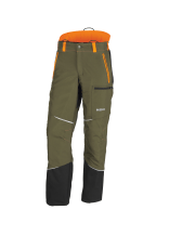 KOX Schnittschutzhose Mistral 3.0 Grn/Orange Gre 29 untersetzt - bei KOX online bestellen | XX71228-29
