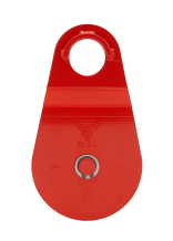 Umlenkrolle mit beweglichen Seitenblechen zul. Zugkraft LC: 5000 daN, Rollen : 140 mm - bei KOX online bestellen | XXGLSR-25