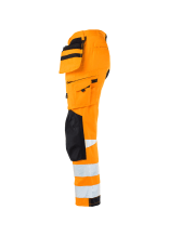 Jobman Arbeitshose HiVis 2240 Stretch Orange/Schwarz - bei KOX online bestellen | XXJB2240O
