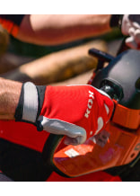 KOX Arbeitshandschuhe / Forsthandschuhe Grip Rot - bei KOX online bestellen | XX75314