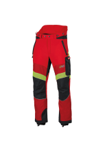 PSS snijbeschermingsbroek X-treme Breeze rood/geel - bij KOX online bestellen | XX71231