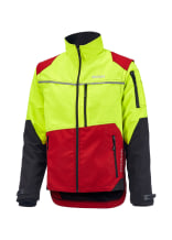 KOX bosbouwjas Transform rood/geel - bij KOX online bestellen | XX71431