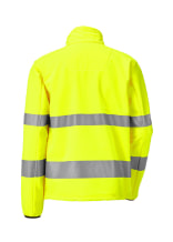 Jobman Softshelljacke HiVis 1202 Gelb Gre M - bei KOX online bestellen | XXJB1202G-M