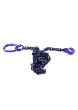 Chane carre avec crochet  boucles et maillon de suspension, qualit 10, force de traction admissible LC 8500 daN, longueur 2, 5 m, chane  10 mm - commander en ligne chez KOX | XXGLKRS-10-25-10