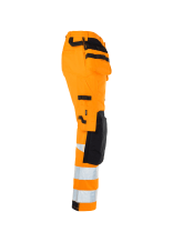 Jobman Arbeitshose HiVis 2240 Stretch Orange/Schwarz - bei KOX online bestellen | XXJB2240O