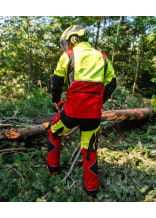 KOX bosbouwjas Transform rood/geel - bij KOX online bestellen | XX71431