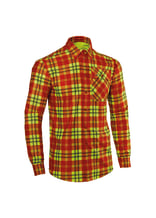 Chemise PSS X-treme Active rouge/jaune - commander en ligne chez KOX | XX77194