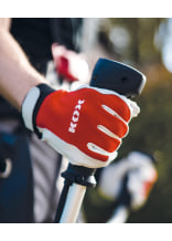 KOX Arbeitshandschuhe / Forsthandschuhe Grip Rot - bei KOX online bestellen | XX75314