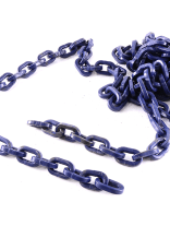 Vierkante ketting kwaliteit 10  tot 8 mm, MBK* 120 kN, toelaatbare trekkracht 6000 daN, lengte 5 m - bij KOX online bestellen | XXGLK-08-10-5M