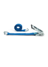 Longueur de la sangle d'arrimage�: 4, 5 m, largeur�: 50 mm, force de traction admissible LC�: 2000 daN - commander en ligne chez KOX | XXLAS-04-05