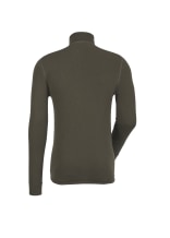 Woolpower Zip Turtleneck 200 Rollkragenhemd / Merino Shirt langarm Pine Green - bei KOX online bestellen | XXWP7222GR