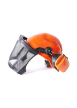 Enha bosbouwhelm met gehoorbescherming en vizier OAK Orange - bij KOX online bestellen | XX74106-02