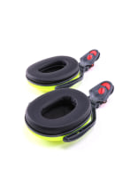 Capsule de protection auditive PROTOS Integral Jaune Fluo/Rouge - commander en ligne chez KOX | XX74223