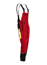 Salopette de protection anti-coupures KOX Mistral 3.0 rouge/jaune - commander en ligne chez KOX | XX71114