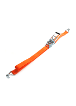 Zurrgurt Lnge: 3, 3 m, Breite: 75 mm, zul. Zugkraft LC: 5000 daN - bei KOX online bestellen | XXLAS-20-04