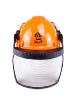 3M bosbouwhelm met getst metalen vizier en Peltor G3000 Orange gehoorbescherming - bij KOX online bestellen | XX74103-38