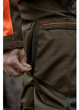Seeland Jagdhose Venture Edge Pine Green / Hi-Vis Orange - bei KOX online bestellen | XXSL8250030