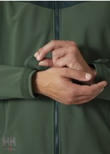 Helly Hansen Softshelljacke Oxford Hooded Spruce / Darkest Spruce - bei KOX online bestellen | XXHH74290GR