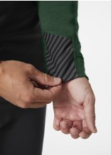 Helly Hansen Crewneck  Rundhalshemd Lifa Merino langarm Green Ebony - bei KOX online bestellen | XXHH75106GR