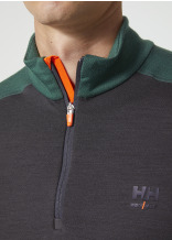 Helly Hansen Funktionshirt Lifa Merino langarm Green Ebony - bei KOX online bestellen | XXHH75107GR