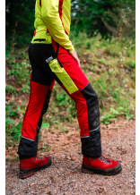 KOX-snijbeschermingsbroek stretch Elch 3.0 rood/geel - bij KOX online bestellen | XX71236
