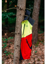 Veste foresti�re KOX Transform Stretch rouge/jaune Taille 46/48 - commander en ligne chez KOX | XX71434-01