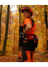 Fuegos Profi Bosbouwriem Zwart/Oranje - bij KOX online bestellen | XX97500-00