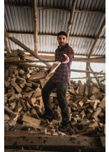 Seeland Flanellhemd Glen Red Forest Check - bei KOX online bestellen | XXSL3028004