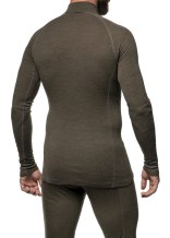 Woolpower Zip Turtleneck Lite Rollkragenhemd /Merino Shirt Langarm pine green - bei KOX online bestellen | XXWP7221GR