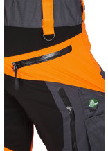 PSS Schnittschutzhose X-treme Air Orange/Grau - bei KOX online bestellen | XX71210