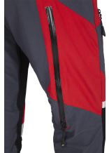 Pantalon anti-coupure X-treme Light PSS rouge/noir - commander en ligne chez KOX | XX71211