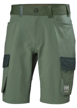 Short de travail Helly Hansen Oxford 4X Cargo Spruce / Darkest Spruce - commander en ligne chez KOX | XXHH77508GR