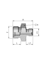 FB Hydraulic Adapter BSP - bei KOX online bestellen | XXST132-0000