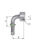 FB Hydraulic Pressnippel DKOS - bei KOX online bestellen | XXST4491-0000