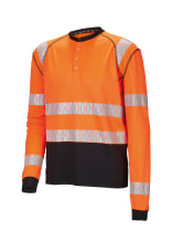 Jobman shirt met lange mouw UV HiVis 5598 - bij KOX online bestellen | XXJB5598OS