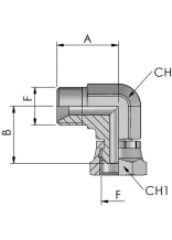 FB Hydraulic Adapter BSP - bei KOX online bestellen | XXST201-0000