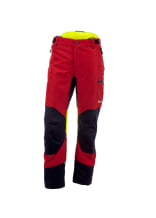 KOX Schnittschutzhose Duro 3.0 Rot/Gelb Gre 28 untersetzt - bei KOX online bestellen | XX71233-28