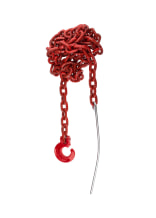 Vierkantkette mit Schlinghaken und Durchstichnadel Gte 8 zul. Zugkraft LC 3250 daN, Lnge 2, 5 m, Kette  7 mm - bei KOX online bestellen | XXGLKSN-07-25