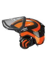 PROTOS Forsthelm / Schutzhelm KOX Edition mit Gehrschutz und Visier Integral Forest Schwarz/NeonOrange OneSize - bei KOX online bestellen | XX74114