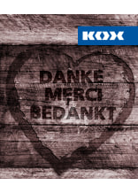 KOX Geschenk-Gutschein - Herzlichen Dank - bei KOX online bestellen | XXDEGV-4