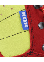 HAIX Schnittschutzstiefel / Schnittschutzschuhe Protector 2.0 in KOX Edition mit Gore-Tex Rot/Gelb Gre 43 - bei KOX online bestellen | XX73135-43