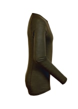 Tricot de corps  col rond Woolpower Crewneck LITE / T-shirt  manches longues en mrinos pine green - commander en ligne chez KOX | XXWP7111GR