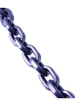 Vierkantkette mit Schlinghaken und Durchstichnadel Gte 10 zul. Zugkraft LC 8500 daN, Lnge 2, 5 m, Kette  10 mm - bei KOX online bestellen | XXGLKSN-10-25-10