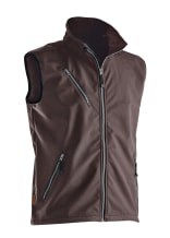 Jobman Softshell-Weste 7502 Braun - bei KOX online bestellen | XXJB7502BR
