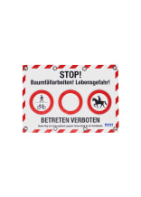 KOX Warn-/Absperrplane Baumfllarbeiten - bei KOX online bestellen | XX9737-DE