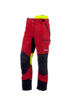 KOX Schnittschutzhose Duro 3.0 Rot/Gelb Gre 28 untersetzt - bei KOX online bestellen | XX71233-28